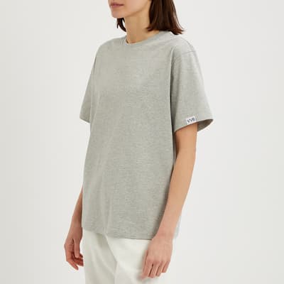 Grey Victoria Cotton T-Shirt