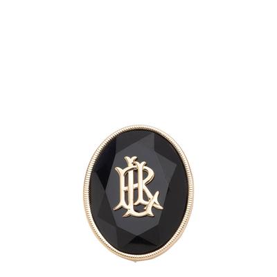 Multicolour Oval Stone Pin