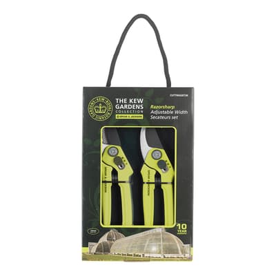 Kew Bypass And Anvil Secateurs Gift Set
