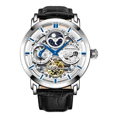 Men's Silver/Black Automatic Legacy Watch 47mm