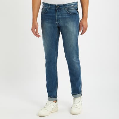 Blue Timmie Regular Slim Fit Jeans