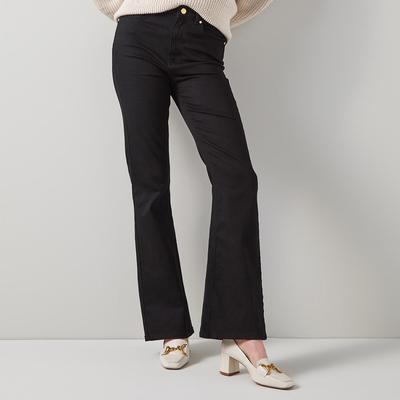 Black Cora Cotton Blend Jeans