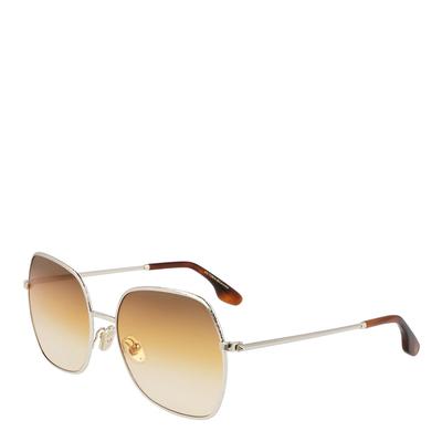 Women's Brown/Orange Victoria Beckham Sunglasses 56mm