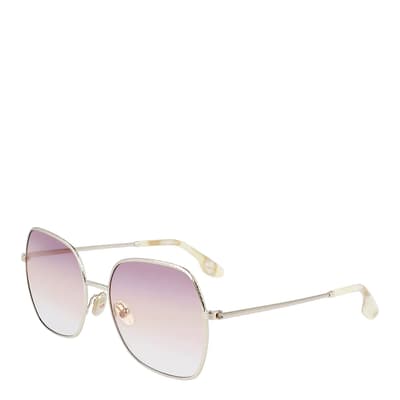 Women's Gold/Pink Victoria Beckham Sunglasses 56mm