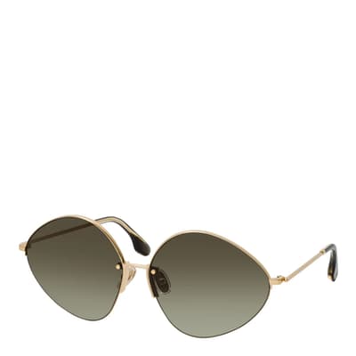 Women's Gold/Sage Victoria Beckham Sunglasses 64mm