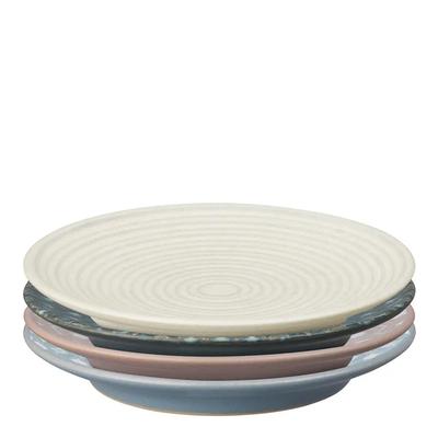 Set of 4 Impression Mixed Accent Small Plates