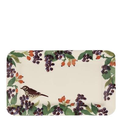 Rosehip & Elderberry Medium Oblong Plate