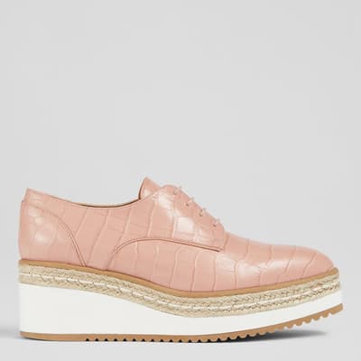 Pink Pembridge Platform Shoes