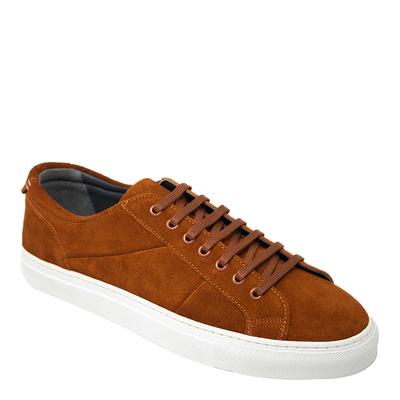 Copper Orange Suede Archie Trainers