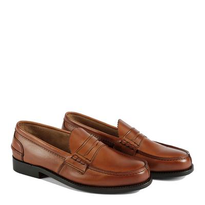 Chestnut Burnished Calf Arran Loafers