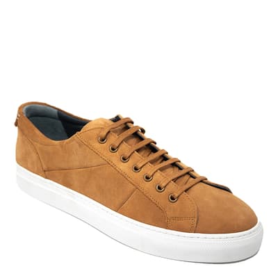 Tan Super Tubos Suede Archie Trainers