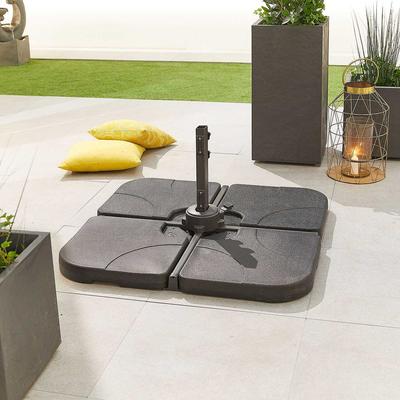 Cantilever Parasol Base Sand & Water Fillable 80kg Slabs