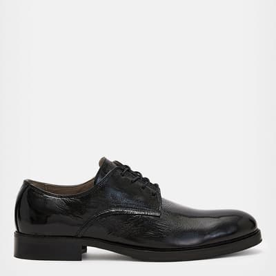 Black Apollo Patent Derby Shoe