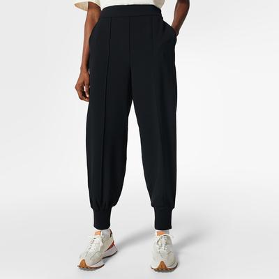 Black Ava Cuffed Pant