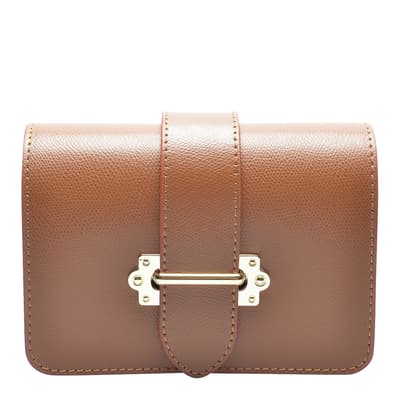 Brown Italian Leather Waist Bag