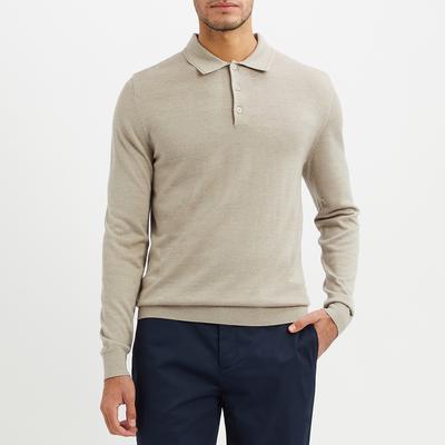 Stone Trafalgar Merino Wool Blend Polo Shirt