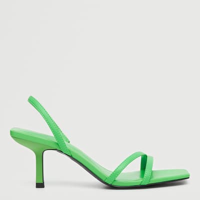 Green Triangle Heels