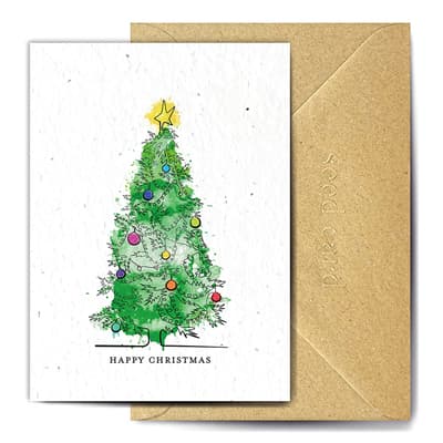Pack of 5 Continuous Seed Cards, Tree