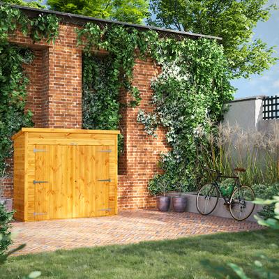 SAVE £85 - 6x2 Power Pent Bike Shed