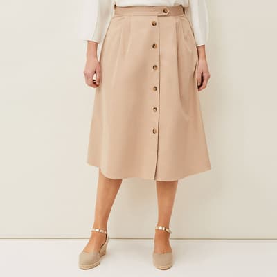 Pink Artemisia Stone A-Line Skirt