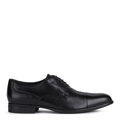 Black Iacopo Leather Derby Shoes