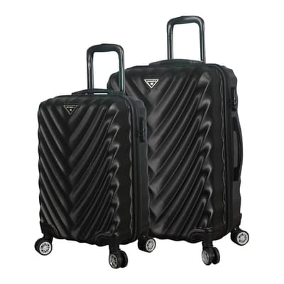 Black Cabin/Medium Suitcase 2 Piece Set