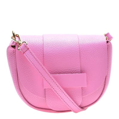 Pink Leather Shoulder bag