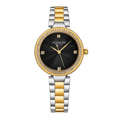 Womens Quartz Crystal Bezel  Watch 32mm