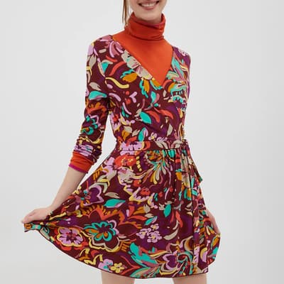 Multi Pattern Cristina Dress