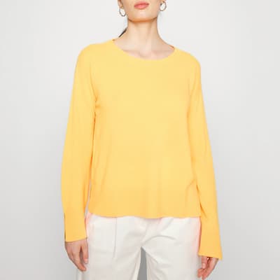 Yellow Sonia Cashmere Blend Jumper