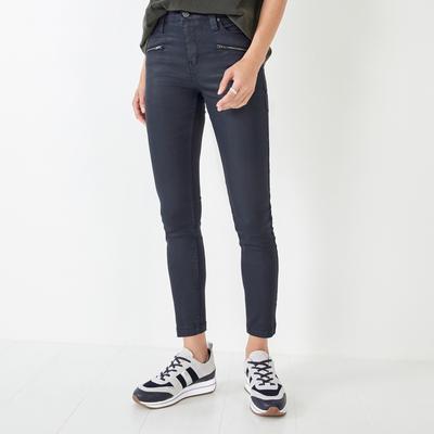 Coated Jeans - Midnight Navy