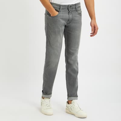 Grey Anbass Powerstretch Jeans