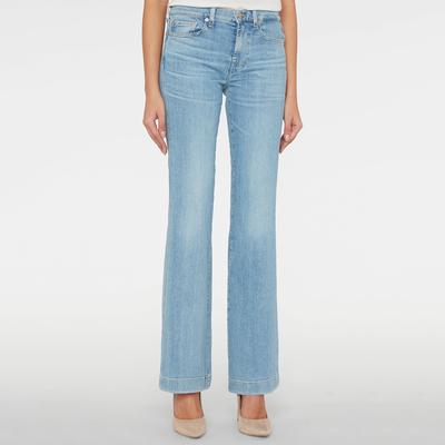 Light Blue Dojo Slim Bootcut Stretch Jeans