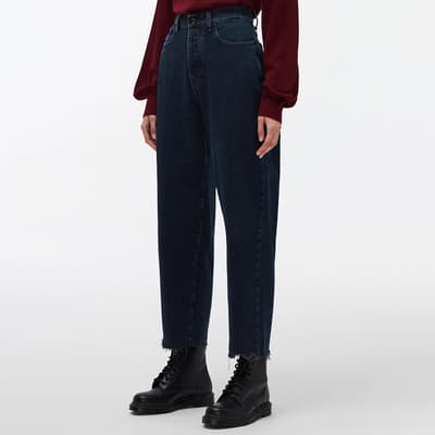 Dark Blue Dylan Tapered Stretch Jeans