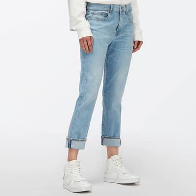 Light Blue Slim Relaxed Stretch Jeans