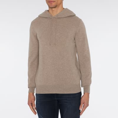 Taupe Cashmere Hoodie