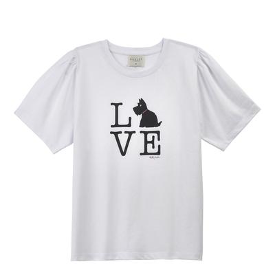 White Pleat Sleeve T-Shirt