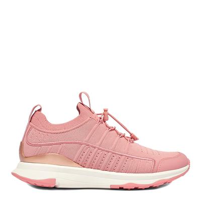 Corralina/Rose Gold Vitamin Ff Metal-Pop Knit Sports Trainers