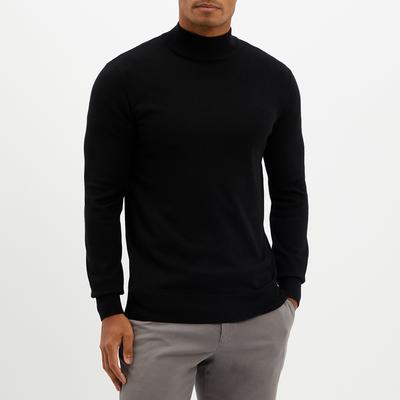 Black Turtle Neck Jumper