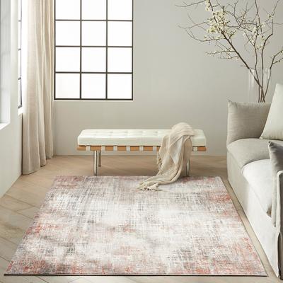 Infinity 221x16cm Rug, Rust Multicolour