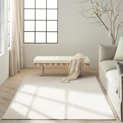 Balance 180x119cm Rug, Ivory Grey