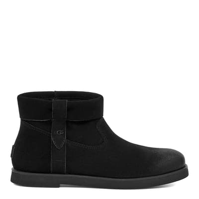 Black Josefene Cuff Ankle Boots