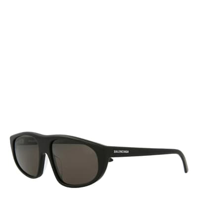 Men's Shiny Black Balenciaga Sunglasses 60mm