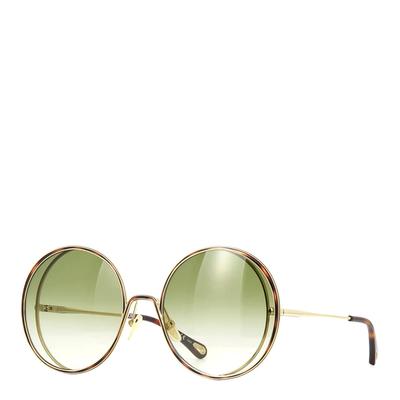 Women's Gold Chloe Sunglasses 61mm