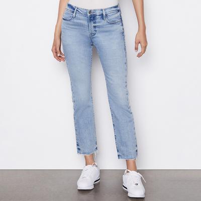 Light Blue Le High Straight Stretch Jean