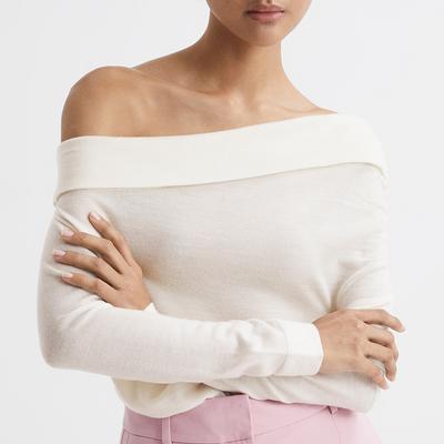 Cream Gracey Draped Top