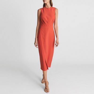 Orange Layla Sleeveless Dress