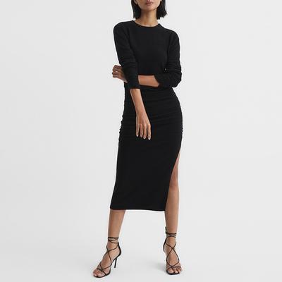 Black Charley Wool Blend Dress