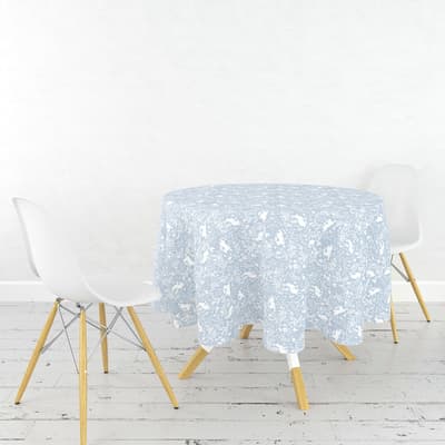 Blue Forest Life Tablecloth 132 x 178cm