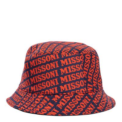 Purple Missoni Bucket Hat